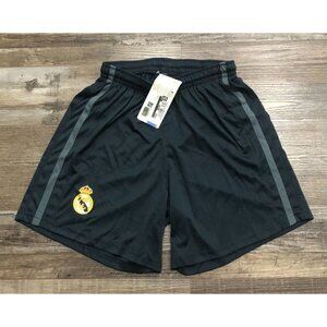 Real Madrid Womens Small Blue Athletic Soccer Shorts New with Tags